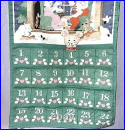 Avon Countdown to Christmas Advent Calendar WITH Original MOUSE Vintage 1987