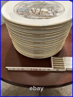 Avon Country Christmas Fine Porcelain Service for 16 (1981, Japan)