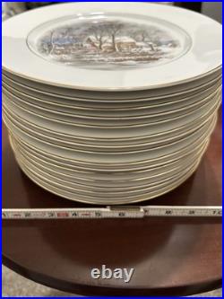 Avon Country Christmas Fine Porcelain Service for 16 (1981, Japan)