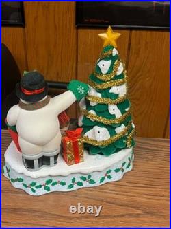 Avon Wonderful Countdown to Christmas Talking Lighted Snowman Advent Tree Works