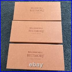 BALSAM HILL BILTMORE CHRISTMAS TREE ORNAMENTS SET 29 PCS GOLD With OG BOXES