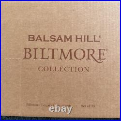 BALSAM HILL BILTMORE CHRISTMAS TREE ORNAMENTS SET 29 PCS GOLD With OG BOXES
