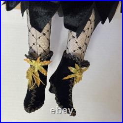 BE-WITCHED WITCH DOLL DEPT 56 HALLOWEEN 20 Sitting 34 Standing Autumn Decor