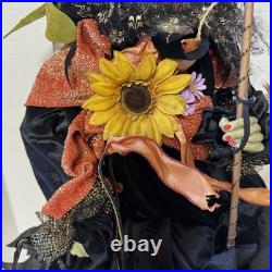 BE-WITCHED WITCH DOLL DEPT 56 HALLOWEEN 20 Sitting 34 Standing Autumn Decor