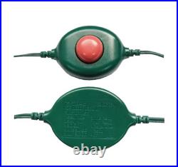 BIG SALE GE 9ft Flocked Candlewood Pine Pre-Lit Color-Changing LED Tree