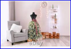 BIG SALE Holiday Living 5.5ft Pre-Lit Mannequin Christmas Tree