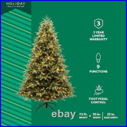 BIG SALE Holiday Living 7.5-ft Parque Pre-lit Color LED Tree
