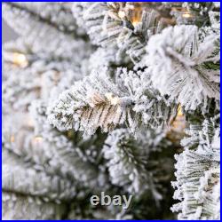 BIG SALE Holiday Living 7.5ft Flocked Greensboro Spruce Pre-Lit LED Tree BIG SALE Holiday Living 7.5ft Flocked Greensboro Spruce Pre-Lit LED Tree