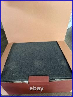 BRILLIANT BORDEAUX JUMBO ORNAMENT SET Of 6 Red And Gold Pre Owned Balsam Hill