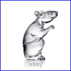 Baccarat Zodiaque Gold Crystal Mouse Rat Figurine 2813060