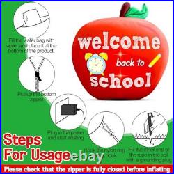 Back to School Inflatable Outdoor Decorations4.9 FT Back to back to school Back to School Inflatable Outdoor Decorations4.9 FT Back to back to school