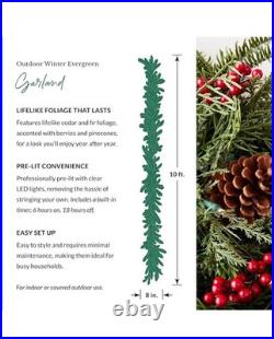 Balsam Hill 10' lighted Garland