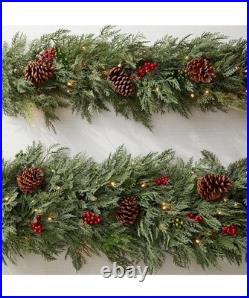 Balsam Hill 10' lighted Garland