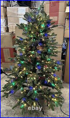 Balsam Hill 5.5 Fraser Fir Color+Clear Easy Plug Christmas Tree (READ DESCRIPTI) Balsam Hill 5.5 Fraser Fir Color+Clear Easy Plug Christmas Tree (READ DESCRIPTI)