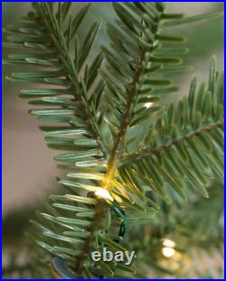 Balsam Hill 7.5' Alpine Balsam Fir Christmas Tree Built in LED Fairy Lights