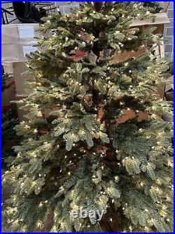 Balsam Hill 7.5 Clear LED Balsam Fir Tree Open box $1149