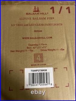Balsam Hill Alpine Balsam Fir Tree 6.5FT PRE-LIT