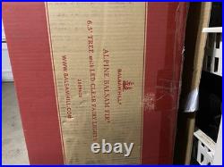 Balsam Hill Alpine Balsam Fir Tree 6.5FT PRE-LIT