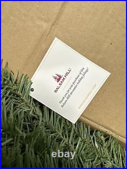 Balsam Hill Berkshire Mountain Fir 6 Foot Clear Light Garland NEW / Distress box