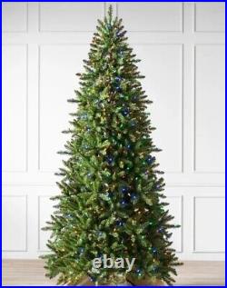Balsam Hill Bershire Mountain Fir, 4.5' tree with easy plug and Multi Colored