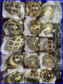 Balsam Hill Biltmore Christmas Tree Ornaments Set 15 Pcs Lot D Balsam Hill Biltmore Christmas Tree Ornaments Set 15 Pcs Lot D
