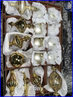 Balsam Hill Biltmore Christmas Tree Ornaments Set 16 Pcs Lot B Balsam Hill Biltmore Christmas Tree Ornaments Set 16 Pcs Lot B
