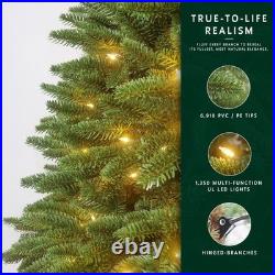 Balsam Hill Fraser Fir Artificial Christmas Tree PE/PVC (9ft Prelit) Hearth Fir