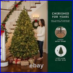 Balsam Hill Fraser Fir Artificial Christmas Tree PE/PVC (9ft Prelit) Hearth Fir