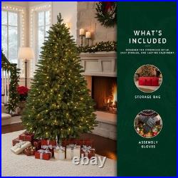 Balsam Hill Fraser Fir Artificial Christmas Tree PE/PVC (9ft Prelit) Hearth Fir
