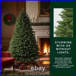 Balsam Hill Fraser Fir Artificial Christmas Tree PE/PVC (9ft Prelit) Hearth Fir