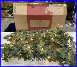 Balsam Hill Fraser Fir Garland 10 Ft Clear Lights OPEN 10' Electric US Plug $199