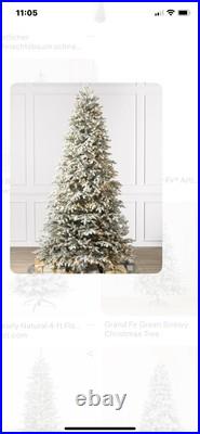 Balsam Hill Frosted Fraser Fir 7.5ft Christmas Tree Balsam Hill Frosted Fraser Fir 7.5ft Christmas Tree