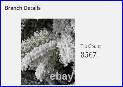 Balsam Hill Frosted Fraser Fir 7.5ft Christmas Tree Balsam Hill Frosted Fraser Fir 7.5ft Christmas Tree
