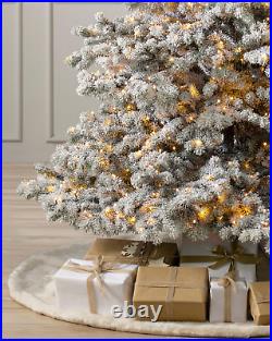 Balsam Hill Frosted Yukon Spruce 6' tree with LED Clear Micro lights 2809709 Balsam Hill Frosted Yukon Spruce 6' tree with LED Clear Micro lights 2809709