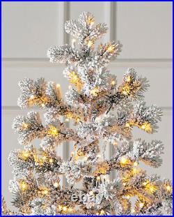 Balsam Hill Frosted Yukon Spruce 6' tree with LED Clear Micro lights 2809709 Balsam Hill Frosted Yukon Spruce 6' tree with LED Clear Micro lights 2809709