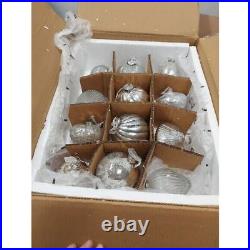 Balsam Hill Jumbo French Country Ornament Set Of 12 NewithOpen Box