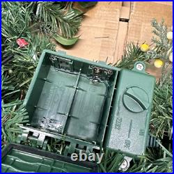 Balsam Hill-Light Issue- White Berry Cypress Wreath 34 Prelit $229 NEWithOpen Box