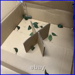 Balsam Hill-Light Issue- White Berry Cypress Wreath 34 Prelit $229 NEWithOpen Box