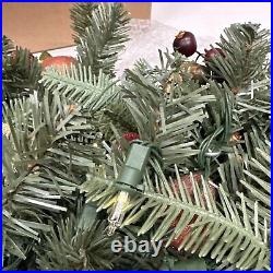 Balsam Hill Orchard Harvest Garland 6 Foot Prelit $169