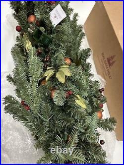 Balsam Hill Orchard Harvest Garland 6 Foot Prelit $169