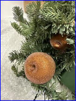 Balsam Hill Orchard Harvest Garland 6 Foot Prelit $169
