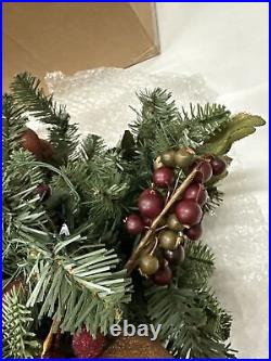 Balsam Hill Orchard Harvest Garland 6 Foot Prelit $169