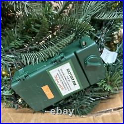 Balsam Hill Pine Peak 28 Wreath Open Box (Box damage/Broken Ornament) $199-Retu