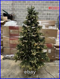 Balsam Hill Saratoga Spruce 7 foot Christmas Tree Clear LED $650 Open Box Balsam Hill Saratoga Spruce 7 foot Christmas Tree Clear LED $650 Open Box