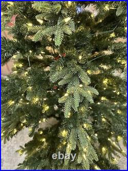 Balsam Hill Saratoga Spruce 7 foot Christmas Tree Clear LED $650 Open Box Balsam Hill Saratoga Spruce 7 foot Christmas Tree Clear LED $650 Open Box