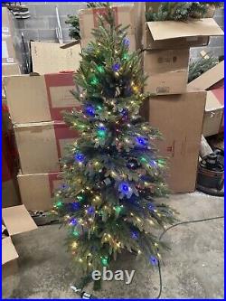 Balsam Hill Silverado Slim 6 Ft Tree Color+Clear $799 (Tree has been assembled)
