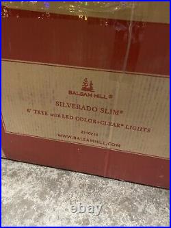 Balsam Hill Silverado Slim 6 Ft Tree Color+Clear $799 (Tree has been assembled)