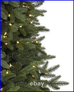 Balsam Hill Silverado Slim 9ft LED Christmas Tree with Clear Lights Flip Up