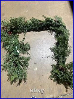Balsam Hill Winter Evergreen Garland 10 Ft 4-PACK $529 Open Free Shipping Balsam Hill Winter Evergreen Garland 10 Ft 4-PACK $529 Open Free Shipping