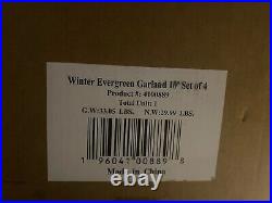 Balsam Hill Winter Evergreen Garland 10 Ft 4-PACK $529 Open Free Shipping Balsam Hill Winter Evergreen Garland 10 Ft 4-PACK $529 Open Free Shipping